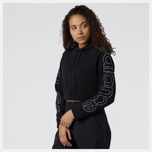 New Balance Women's Sport Style Optiks Hoodie Black Medium NWT